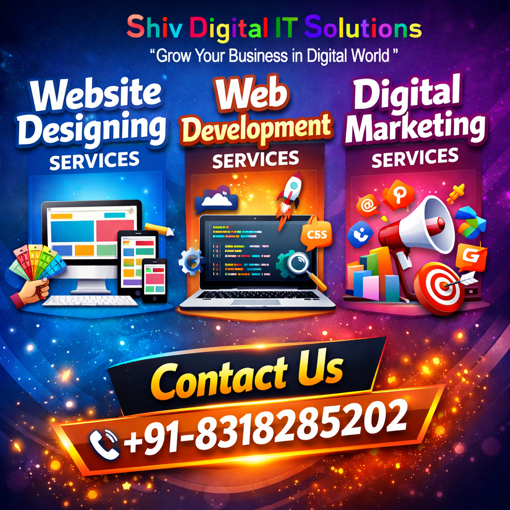 Website Designing Services in Balrampur