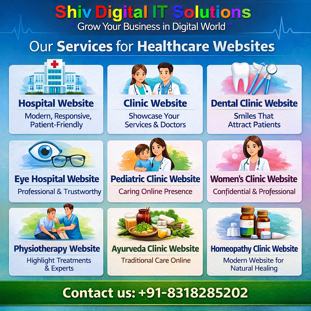 Website Designing Services in Sitapur